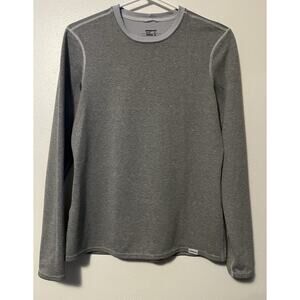 Patagonia Capilene 3 Midweight Shirt Polartec Women’s Medium Lightweight Gray